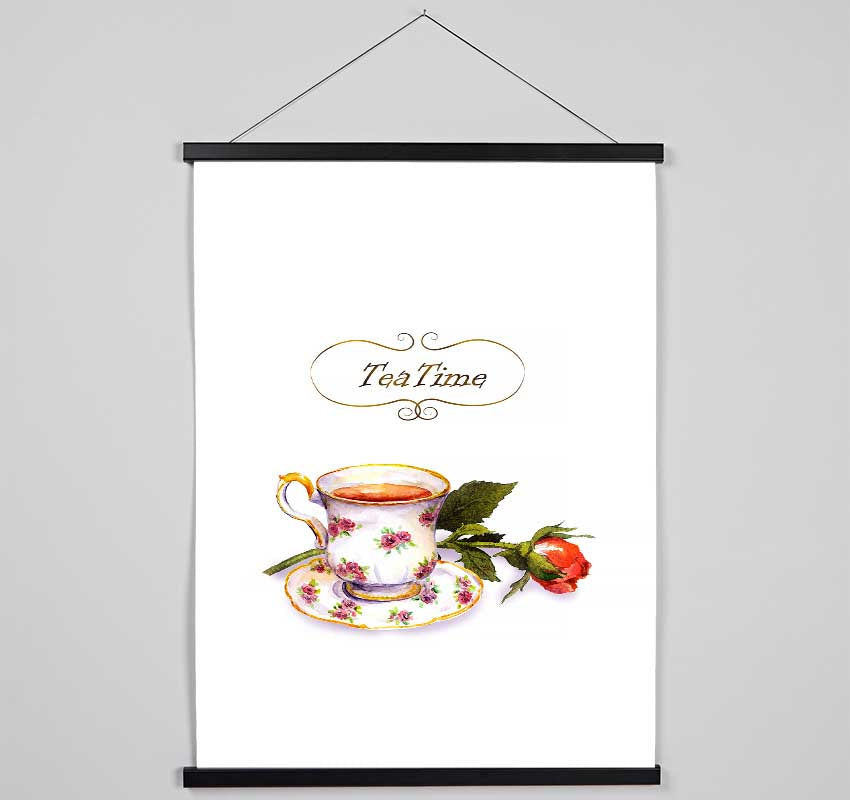 Tea Time Hanging Poster - Wallart-Direct UK