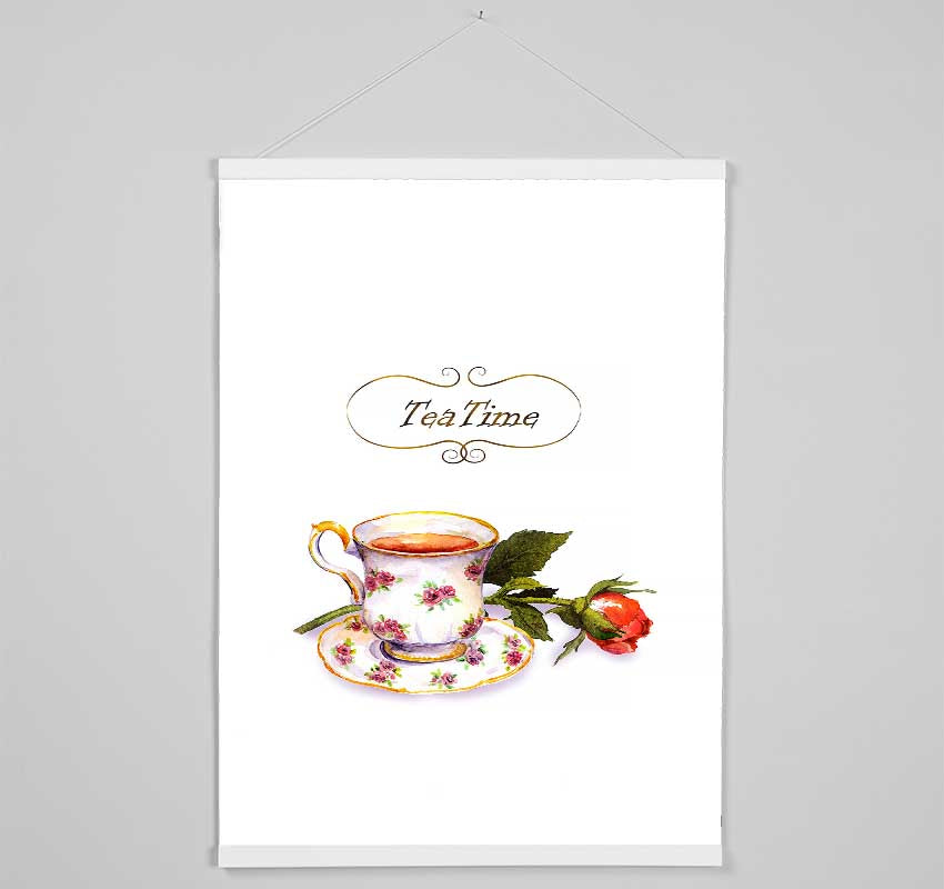 Tea Time Hanging Poster - Wallart-Direct UK