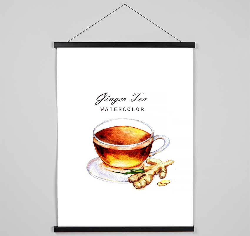 Ginger Tea Hanging Poster - Wallart-Direct UK