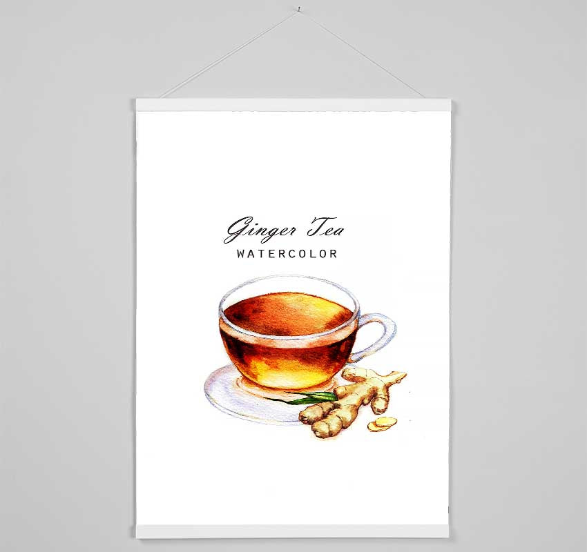 Ginger Tea Hanging Poster - Wallart-Direct UK