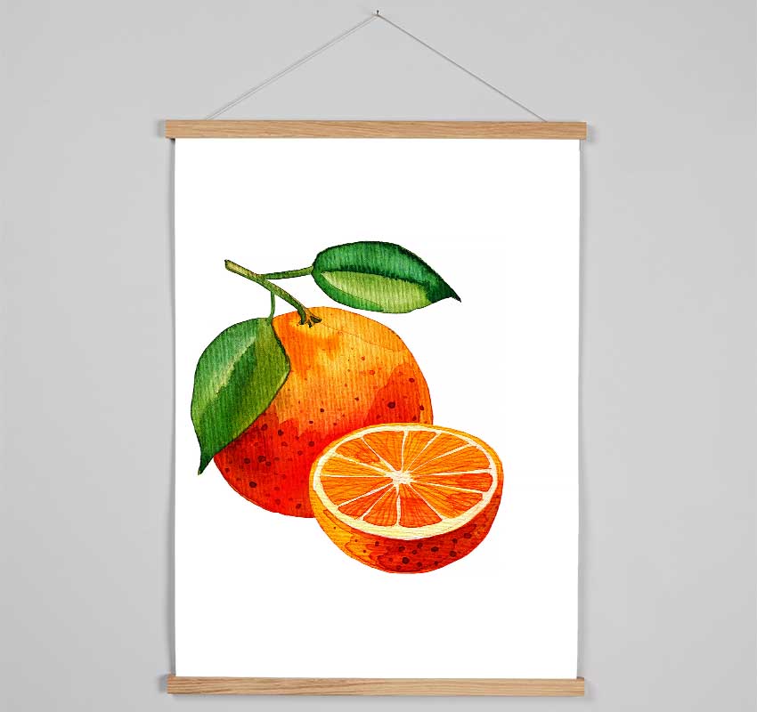 Oranges Hanging Poster - Wallart-Direct UK