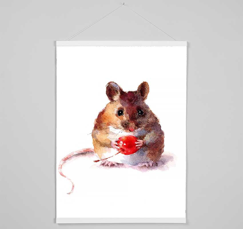 Cherry Mouse Hanging Poster - Wallart-Direct UK