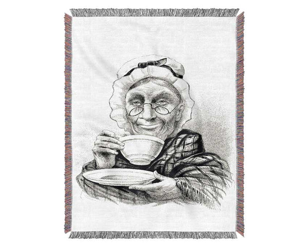 Granma Tea Time Woven Blanket