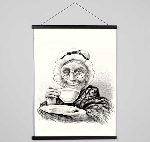 Granma Tea Time Hanging Poster - Wallart-Direct UK