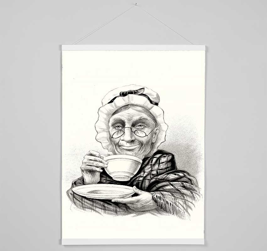 Granma Tea Time Hanging Poster - Wallart-Direct UK