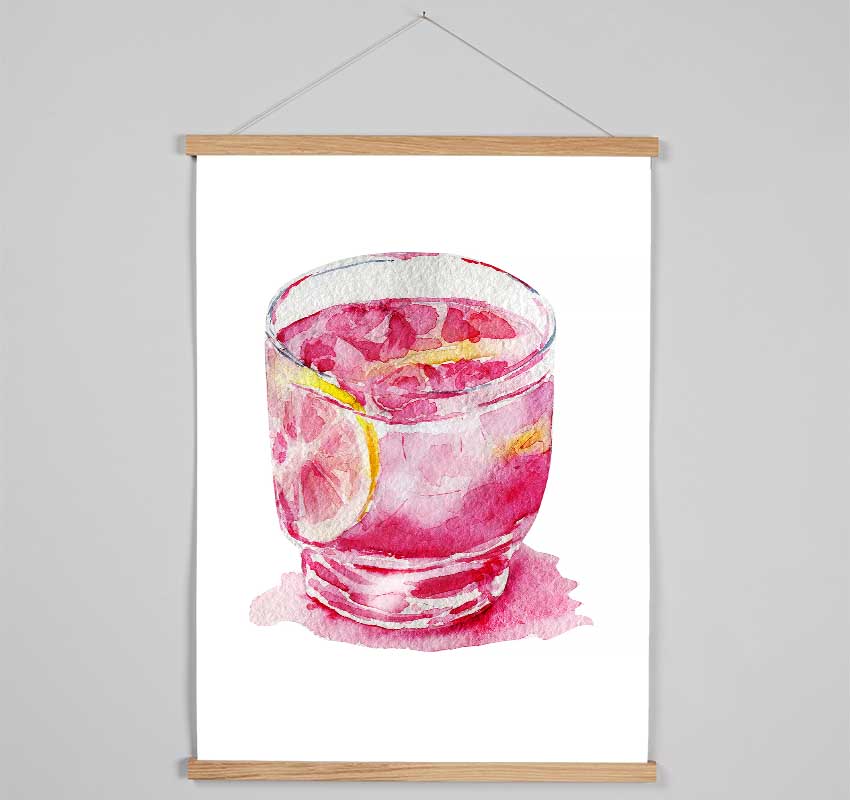 Pink Lemonade Hanging Poster - Wallart-Direct UK