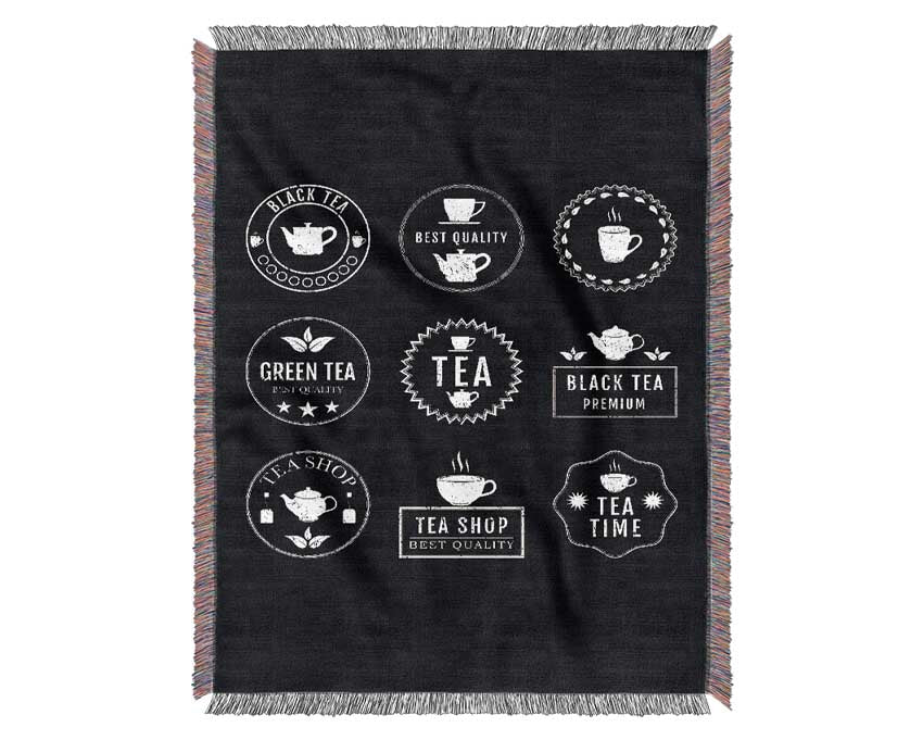 Selection Of Teas Woven Blanket