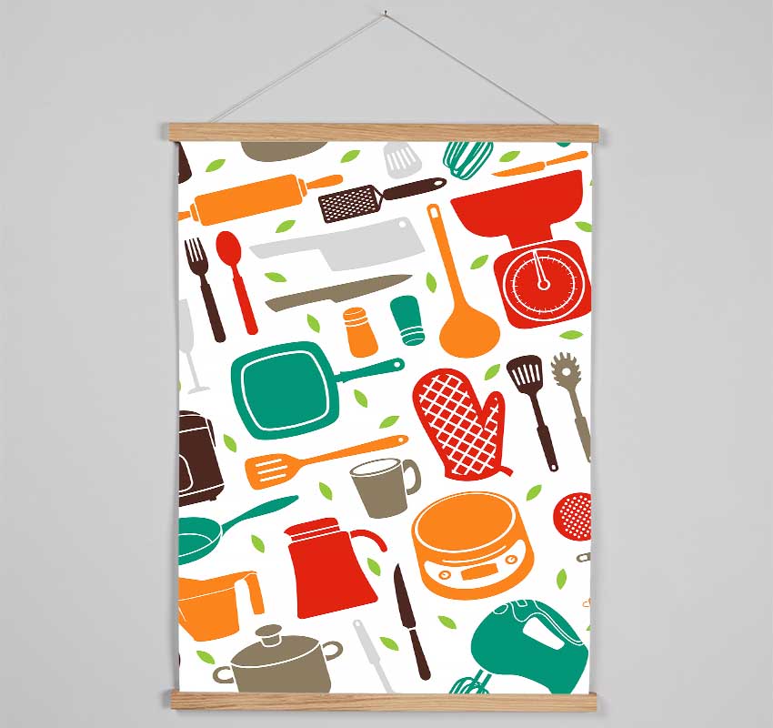 I Love Cooking 10 Hanging Poster - Wallart-Direct UK