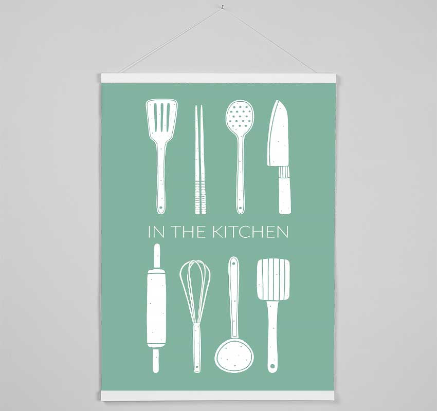 Utensils 10 Hanging Poster - Wallart-Direct UK