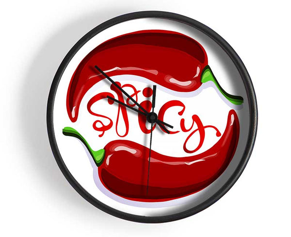 Spicy Clock - Wallart-Direct UK