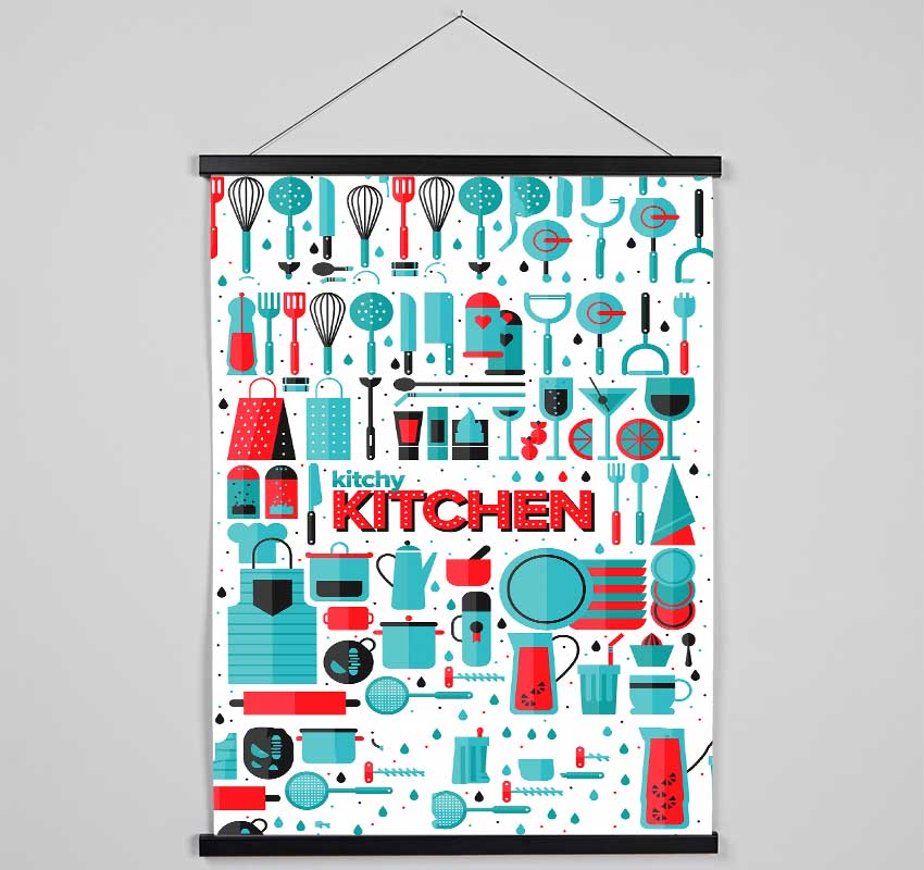 Kitchy Hanging Poster - Wallart-Direct UK