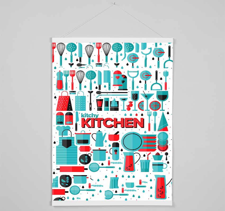 Kitchy Hanging Poster - Wallart-Direct UK