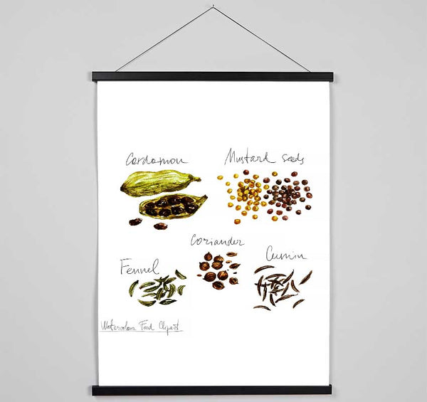 Spice Selection 1 Hanging Poster - Wallart-Direct UK