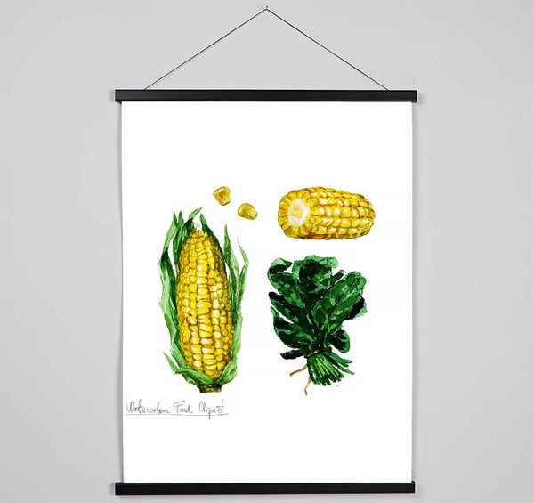 Sweetcorn 1 Hanging Poster - Wallart-Direct UK