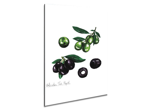 Black And Green Olives