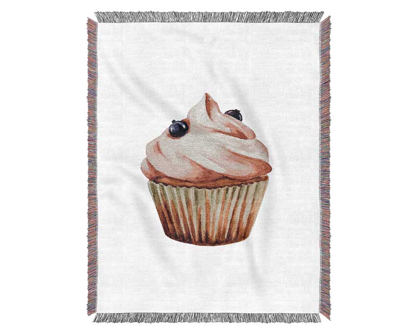 Cupcake 2 Woven Blanket