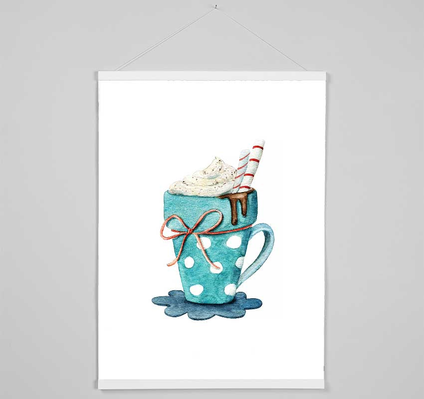 Hot Chocolate Delight Hanging Poster - Wallart-Direct UK