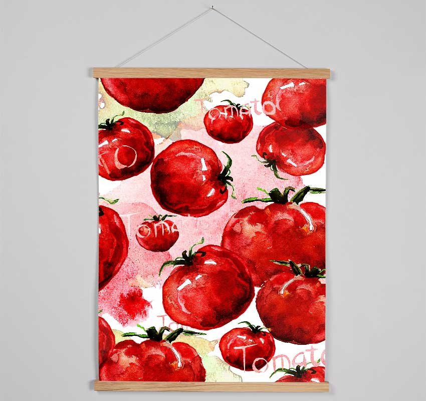 Just Tomatos Hanging Poster - Wallart-Direct UK