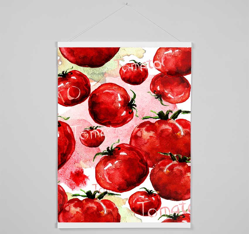 Just Tomatos Hanging Poster - Wallart-Direct UK