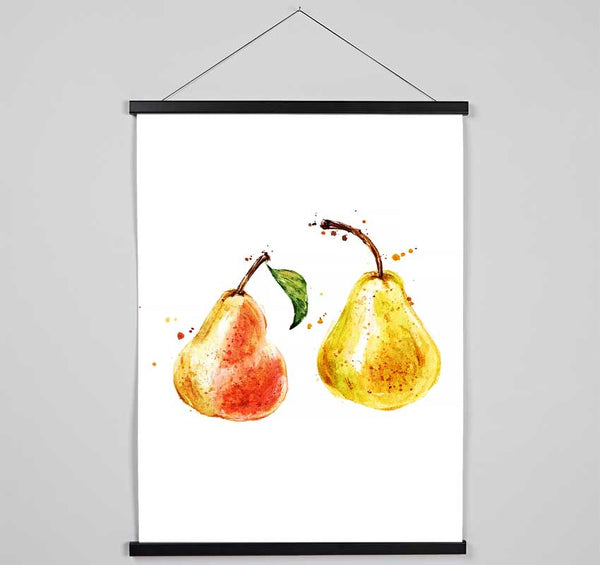 Pear Duo 1 Hanging Poster - Wallart-Direct UK