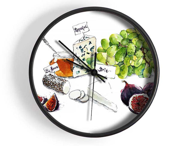 Perfect Cheeseboard Clock - Wallart-Direct UK