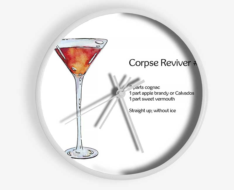 Corpse Reviver Cocktail Clock - Wallart-Direct UK