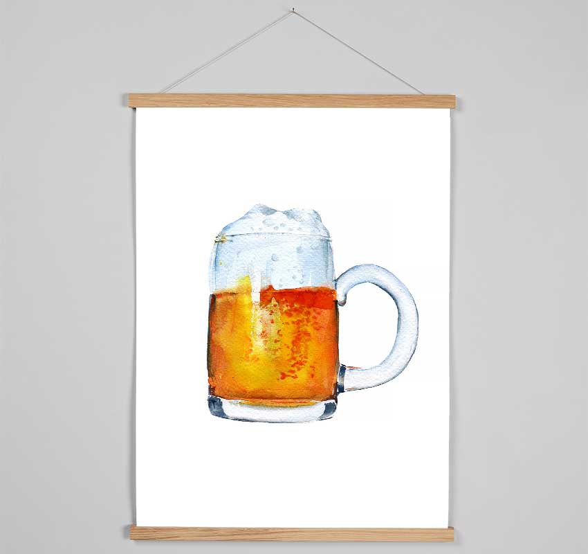 Beer Time 3 Hanging Poster - Wallart-Direct UK