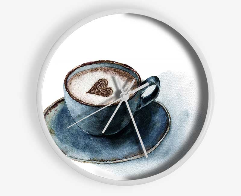 Coffee Love Clock - Wallart-Direct UK