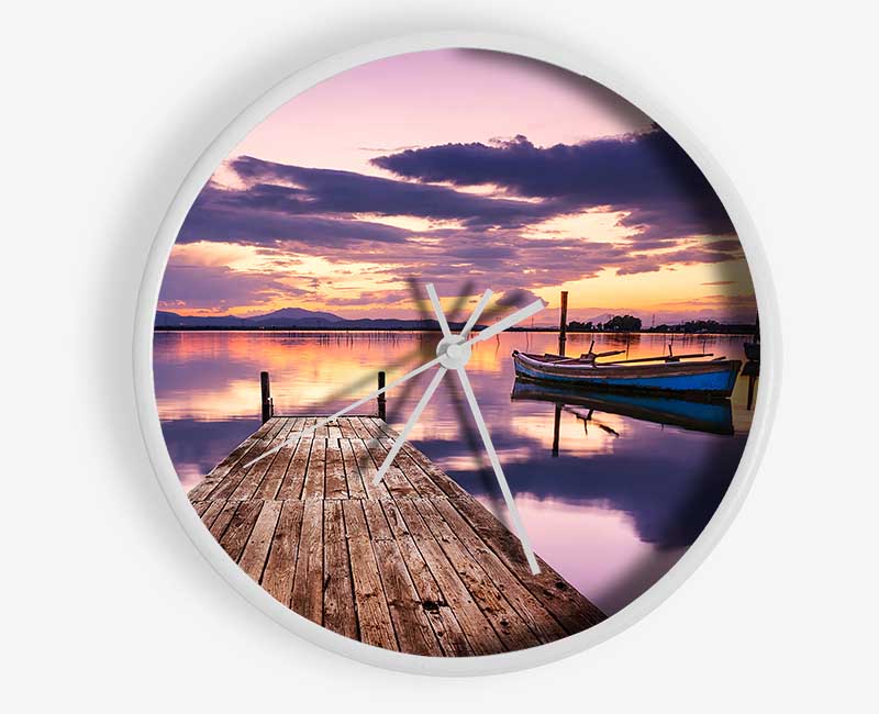 Reflections 2 Clock - Wallart-Direct UK