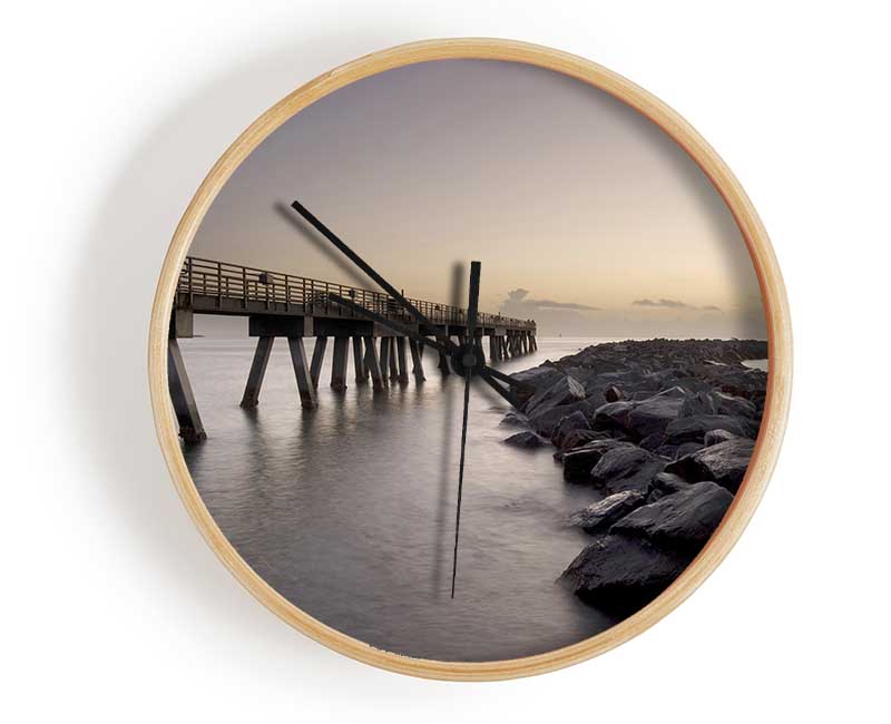 Stillness 1 Clock - Wallart-Direct UK