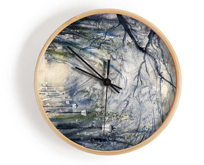 Tree Canopy Walk Clock - Wallart-Direct UK