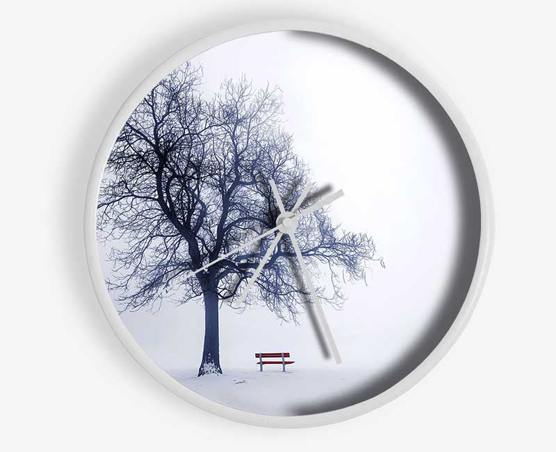 Lonesome Tree Clock - Wallart-Direct UK