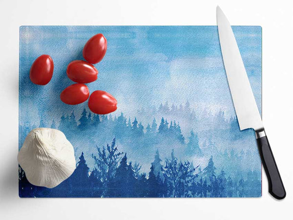 Blue Tree Horizon Glass Chopping Board