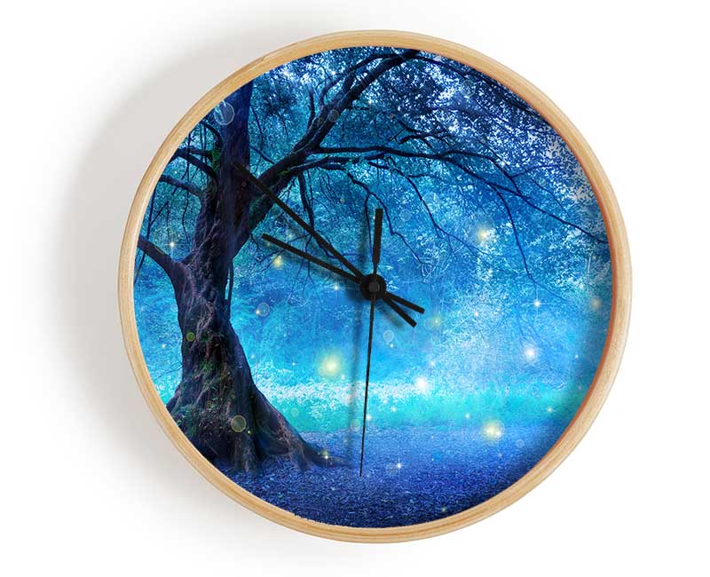 Fairy Tree Clock - Wallart-Direct UK