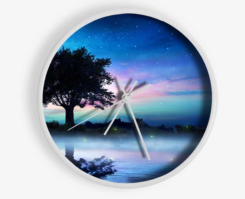 Woodland Fairies Clock - Wallart-Direct UK