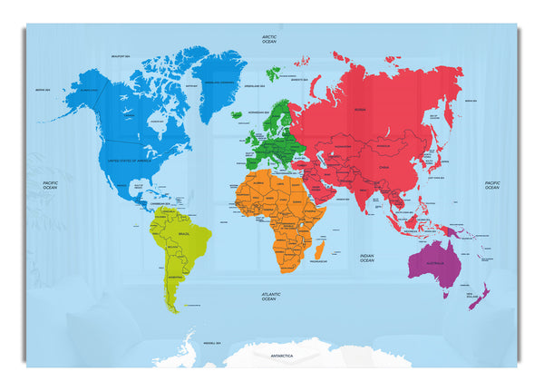 Map Of The World 1