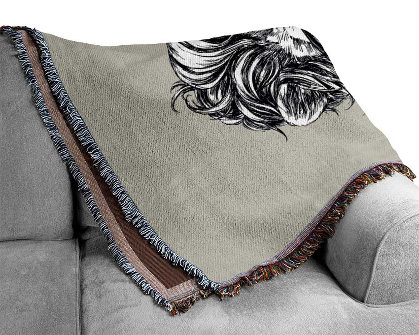 Smart Lion Woven Blanket