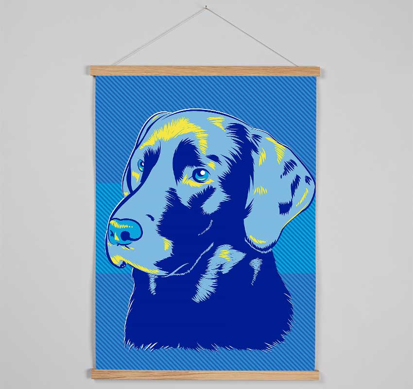 Pop Art Labrador Dog Hanging Poster - Wallart-Direct UK