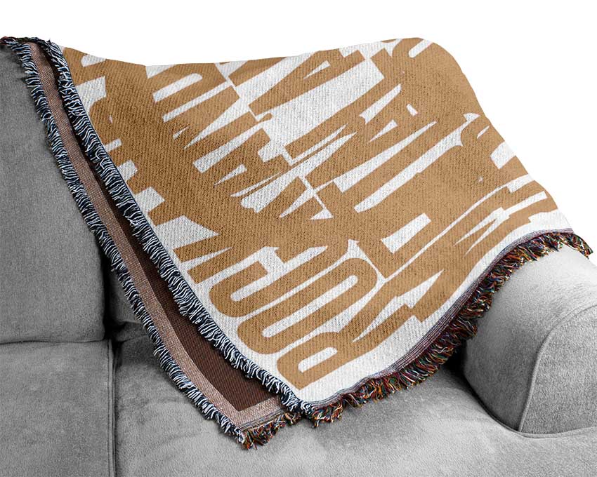 All Music Aloud Woven Blanket