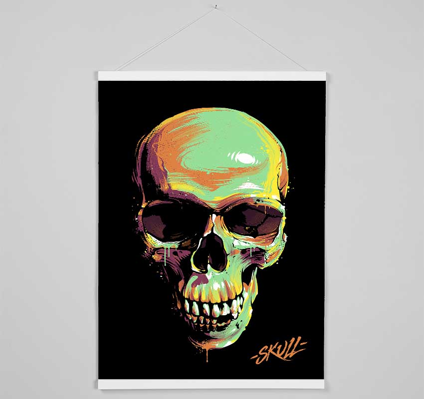 Pop Art Skull Hanging Poster - Wallart-Direct UK