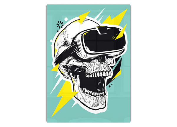 Video Game Shocked Skull