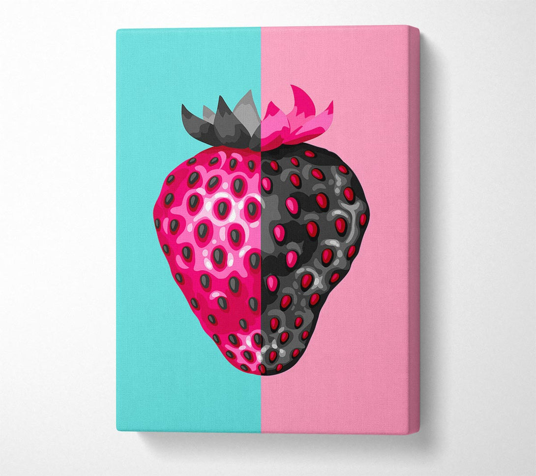 Picture of Pop Art Strawberry Canvas Print Wall Art