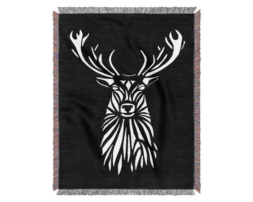 Stag Beauty Woven Blanket