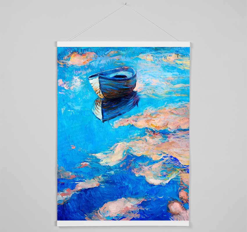 Reflections In The River Hanging Poster - Wallart-Direct UK