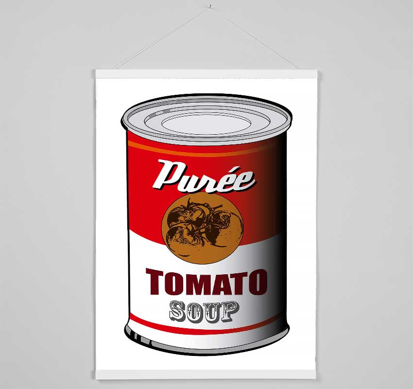 Pop Art Tomato Soup Hanging Poster - Wallart-Direct UK