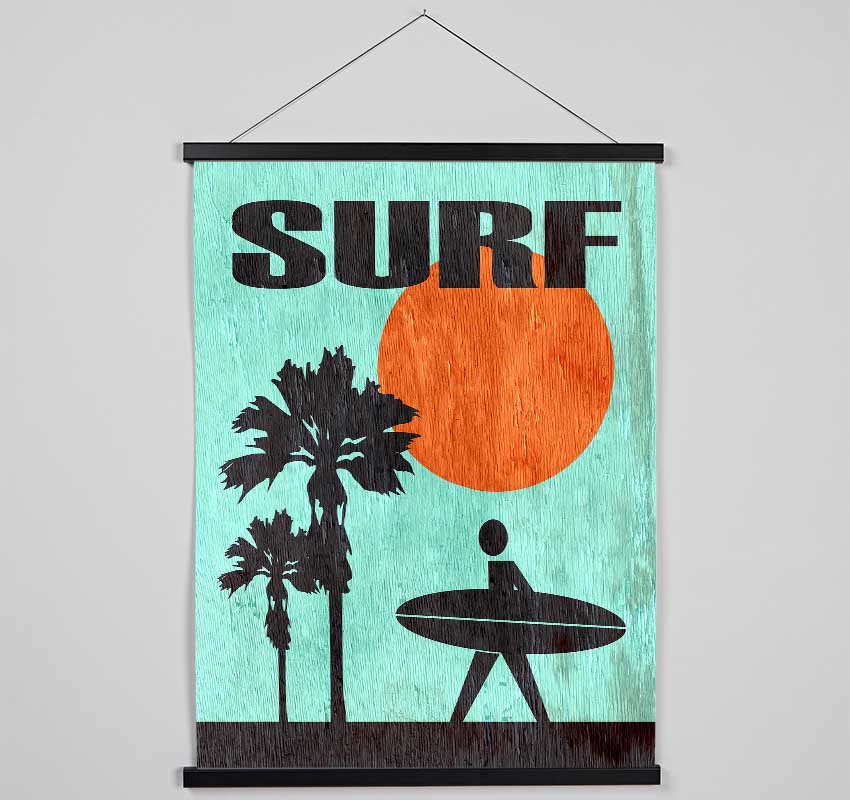 Surf Time Hanging Poster - Wallart-Direct UK