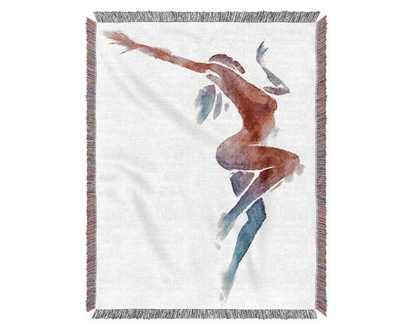 Modern Dance Woven Blanket