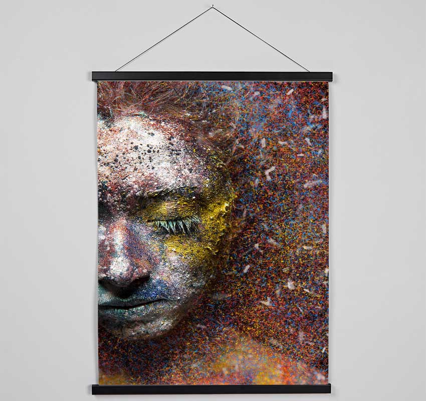 Rainbow Girl Hanging Poster - Wallart-Direct UK