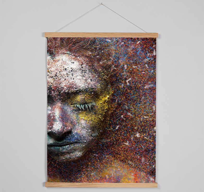 Rainbow Girl Hanging Poster - Wallart-Direct UK