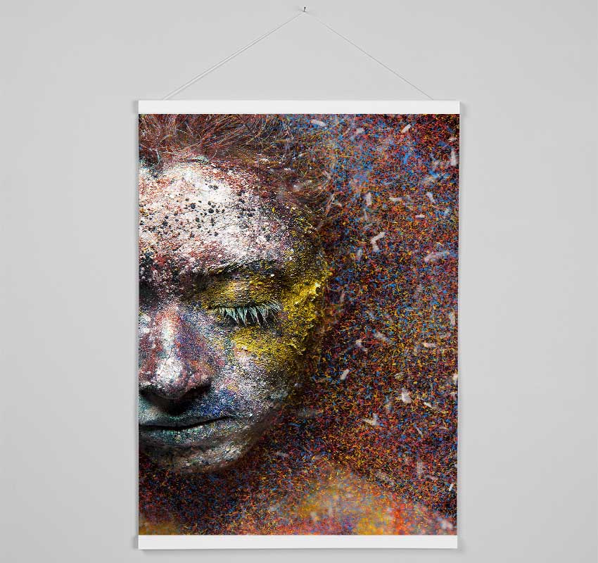 Rainbow Girl Hanging Poster - Wallart-Direct UK